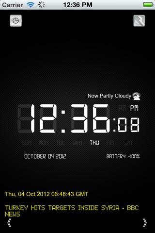 Digital Clock HD Free screenshot 2