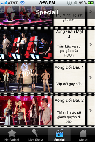 The Voice Vietnam - Giọng Hát Việt 2012 screenshot 3