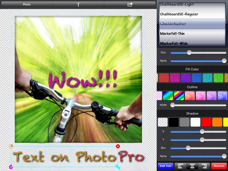 Text on Photo Pro for iPad
