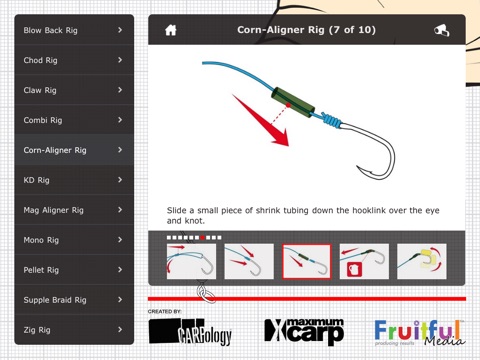 Carp Rig Guide For iPad screenshot 3