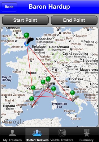 Net-Trekking Lite screenshot 2