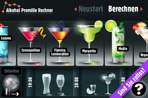 Alkohol Promille Rechner screenshot 2
