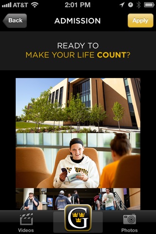 Gustavus Adolphus College screenshot 3