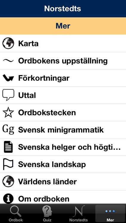 Norstedts stora svenska ordbok screenshot-3