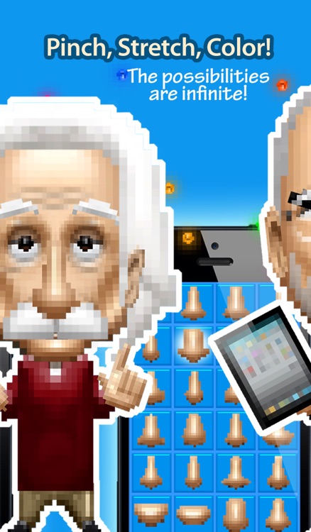 Pixelheads - Pixel Portrait Bobble Head Avatar Maker by Bobbleshop