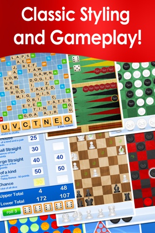 Your Move Board Games ~ play free online Chess, Checkers, Dice, Words & Backgammon with family & friends screenshot 2