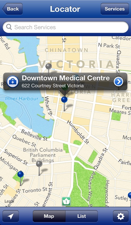 BC Health Service Locator