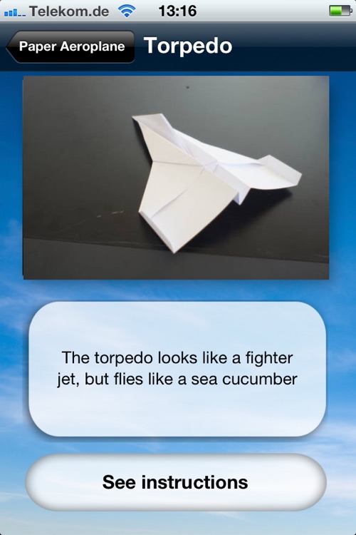 Paper aeroplane instructions - Free