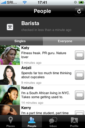 Singles - Foursquare dating