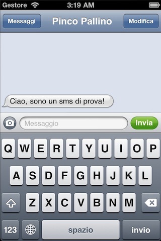 SMS Falsi screenshot 3