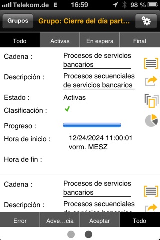 SAP Job Progress Monitor screenshot 3