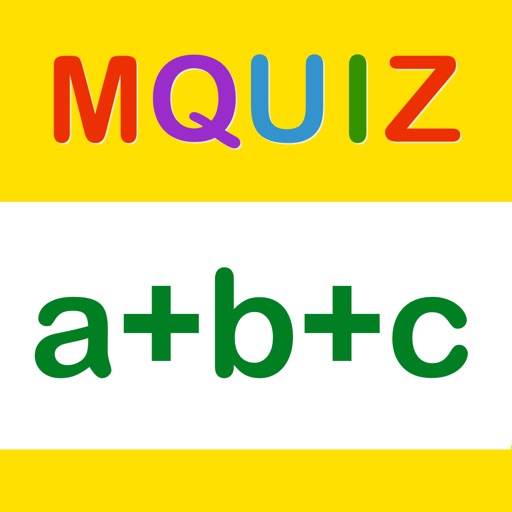 MQuiz Three Numbers Addition - Elementary School Math Quiz Icon