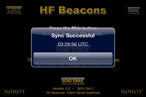 HF Beacons screenshot 3