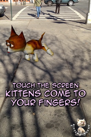 Kitten Fingers! with Augmented Reality Kitty Cats! screenshot 2