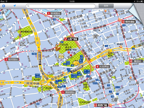 上海地图—大城区详图HD screenshot 2