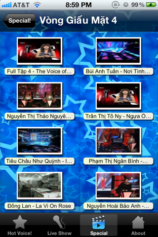 The Voice Vietnam - Giọng Hát Việt 2012 screenshot 4