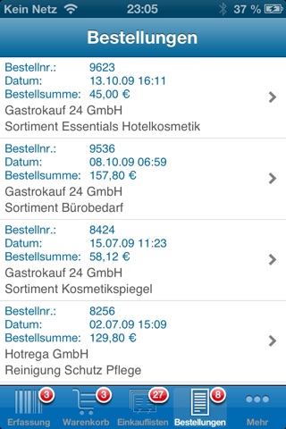 HGK QuickOrder screenshot 4