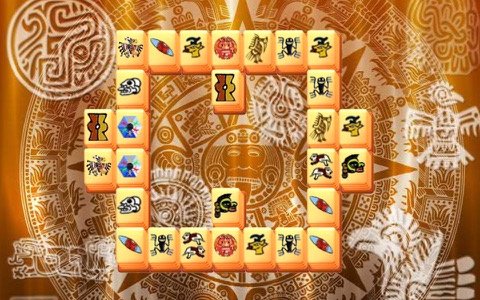 Aztec Mahjong Free screenshot 2