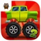 Crash cars with monster truck, build a tank and fight on the battlefield, jump in the mad city chase with a police car or build a hippy van and travel to the desert