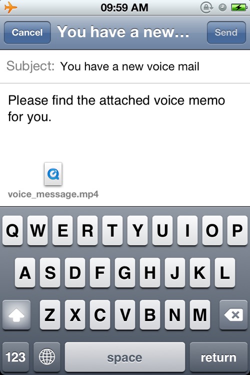 Simple Voice Mail