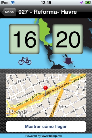 Bike Map Mx screenshot 3