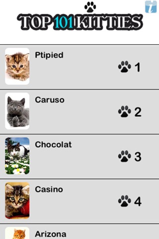Top 101 kitties screenshot 3