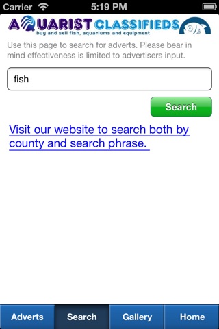 AquaristClassifieds screenshot 2