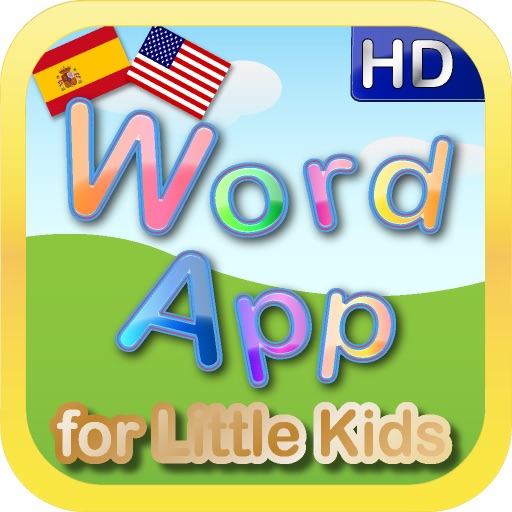 ABC 123 Word App HD - English Spanish edition