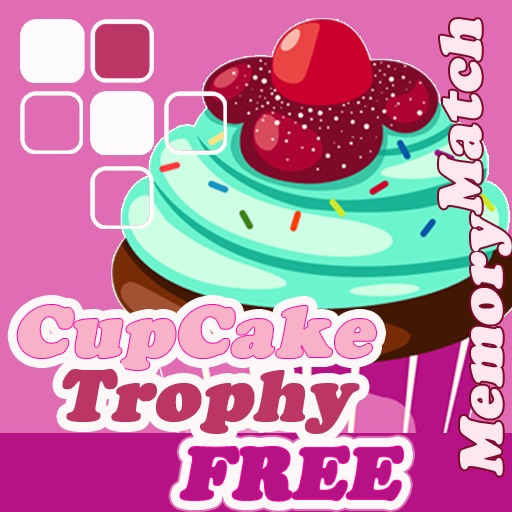 Cup Cake Trophy Memory Match FREE, BE WARNED : Insanely addictive! icon