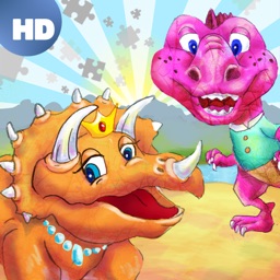 Dinosaur Kingdom Color Puzzle HD ™