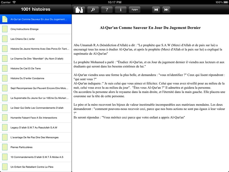 Muslim Book Pack for iPad - French Indonesia