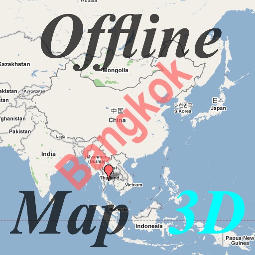 3D Offline Map Bangkok