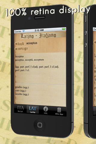 Dizionario Latino! screenshot 3