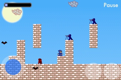 Ninja Shaw - Retro platformer! screenshot 2