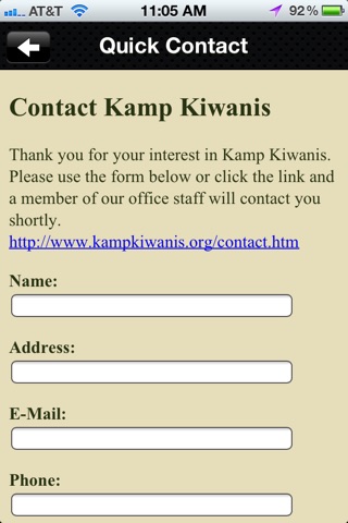 Kamp Kiwanis screenshot 3
