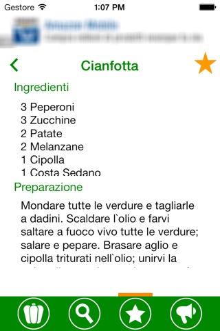 Ricette verdi screenshot 4