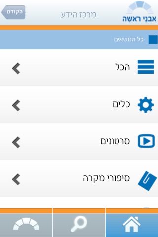 אבני ראשה - מרכז הידע screenshot 2