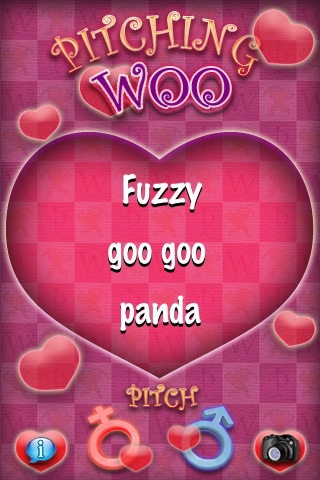 Pitching Woo (The Adorably Amorous Pet Name Generator For Lovers) screenshot 4