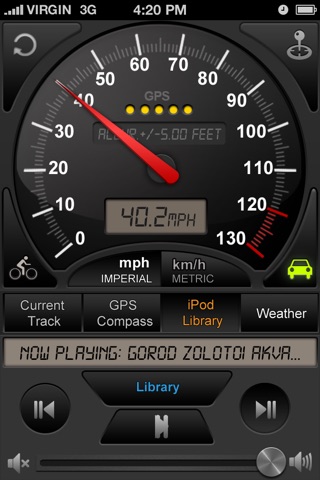 GPS speedometer Trip Computer (Car speedometer, Bike cyclometer ) screenshot 4