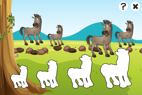 Active Horse Game for Children Age 2-5: Learn for kindergarten, preschool or nursery school with horses screenshot 3