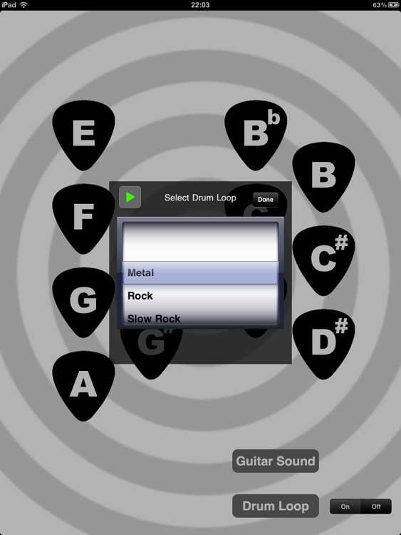 Touch Guitar HD screenshot-3