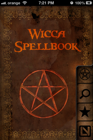 Wicca Spellbook Lite screenshot 2