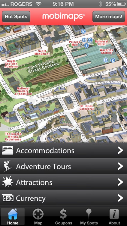 Edinburgh 3D Map