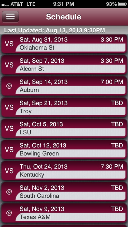 Mississippi State Football Live