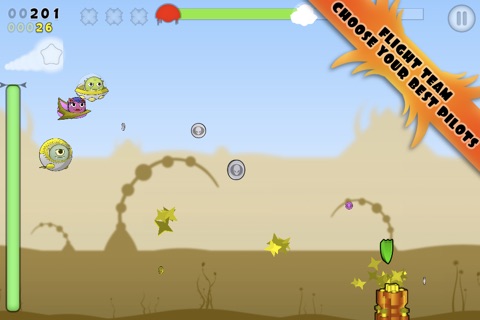 Goofo Escape - Stupid Aliens in Flight screenshot 3