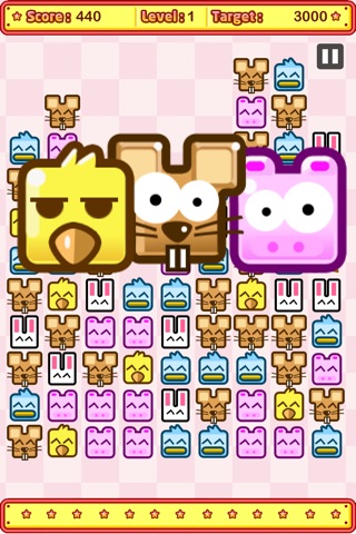 Happy Animals: Addictive block matching game screenshot 3