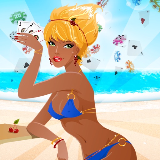 Caribbean Beach Video Poker Pro- Mandalay Bay Vegas Style Online Casino Icon