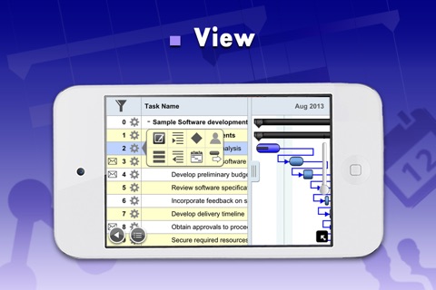 Gantt Lite-iPhone Edition screenshot 3