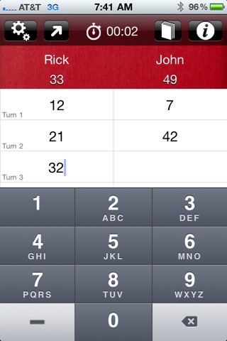 Score Keeper For iPhone screenshot 3