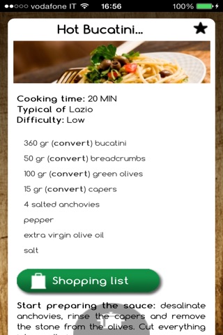 Italian Recipes from Italy, the Best App for Italian Food, to became a real Master Chef screenshot 2